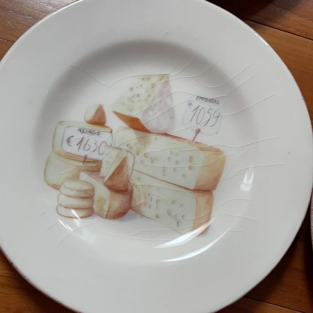 Crate & Barrel cheese board dish set
